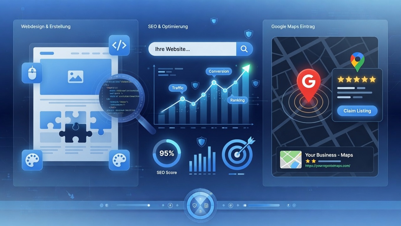 Webseiten Design + SEO + Google Ads – Innovate Systems Wuppertal