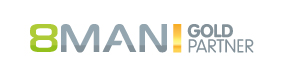 8MAN GoldPartner-Logo